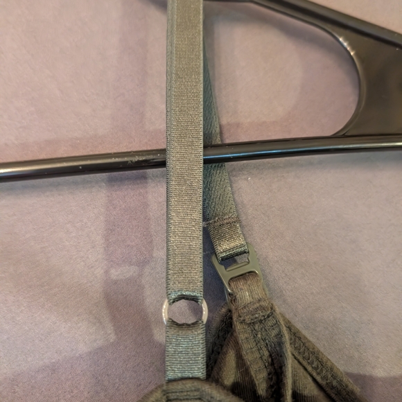 Women's Olive green Maternity  Tank Top - Picture 7 of 9